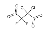 1,1-dichlorodifluoro-1,2-dinitroethane Structure