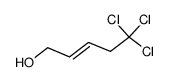 5,5,5-trichloro-pent-2-en-1-ol结构式