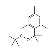 2-(2-tert-butylperoxypropan-2-yl)-1,3,5-trimethylbenzene结构式