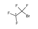 2-bromo-1,1,2,2-tetrafluoro-ethyl结构式