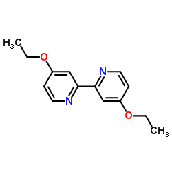 4,4'-Diethoxy-2,2'-bipyridine结构式