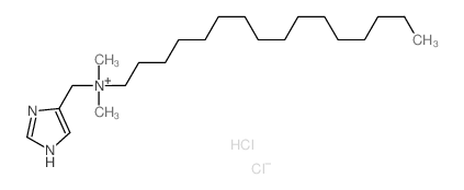 1H-Imidazole-4-methanaminium, N-hexadecyl-N,N-dimethyl-, chloride, monohydrochloride picture