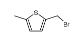 2-(bromomethyl)-5-methylthiophene Structure