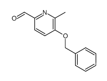 5-benzyloxy-6-methyl-pyridine-2-carbaldehyde结构式