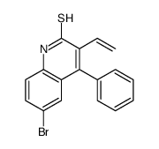 6-bromo-3-ethenyl-4-phenyl-1H-quinoline-2-thione Structure