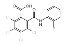 Benzoicacid, 2,3,4,5-tetrachloro-6-[[(2-fluorophenyl)amino]carbonyl]-图片