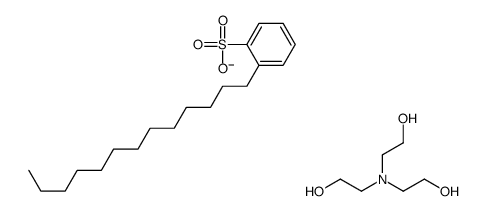 tridecylbenzenesulphonic acid, compound with 2,2',2''-nitrilotriethanol (1:1) picture