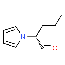 1H-Pyrrole-1-acetaldehyde,alpha-propyl-,(alphaR)-(9CI) structure