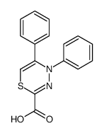 4,5-diphenyl-1,3,4-thiadiazine-2-carboxylic acid结构式