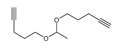 5-(1-pent-4-ynoxyethoxy)pent-1-yne Structure