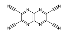 pyrazino[2,3-b]pyrazine-2,3,6,7-tetracarbonitrile Structure