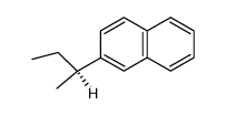 2-(1-Methylpropyl)naphthalene Structure