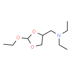 1,3-Dioxolane-4-methanamine,2-ethoxy-N,N-diethyl-(9CI)结构式