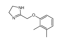 4,5-dihydro-2-[(2,3-dimethylphenoxy)methyl]-1H-imidazole结构式