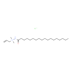 1-Allyl-1,1-dimethyl-2-stearoylhydrazinium chloride structure