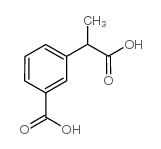 2-(3-CARBOXYPHENYL)PROPIONIC ACID structure