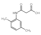 3-(2,5-dimethylanilino)-3-oxopropanoic acid结构式