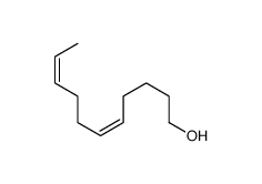 (5E,9E)-undeca-5,9-dien-1-ol Structure