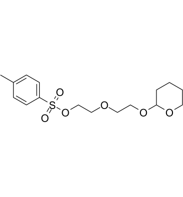 Tos-PEG2-THP Structure