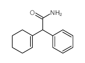 Benzeneacetamide, a-1-cyclohexen-1-yl- Structure