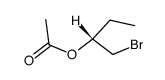 (R)-2-acetoxy-1-bromobutane Structure