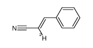 (E)-2-deuterio-3-phenyl-acrylonitrile Structure