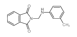 1H-Isoindole-1,3(2H)-dione,2-[[(3-methylphenyl)amino]methyl]- picture