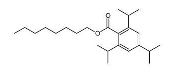 n-octyl 2,4,6-triisopropylbenzoate结构式