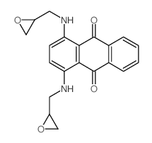 9,10-Anthracenedione,1,4-bis[(2-oxiranylmethyl)amino]- structure