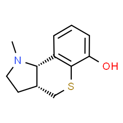 [1]Benzothiopyrano[4,3-b]pyrrol-6-ol,1,2,3,3a,4,9b-hexahydro-1-methyl-,(3aR,9bS)-rel-(9CI)结构式