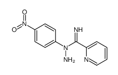 N-amino-N-(4-nitrophenyl)pyridine-2-carboximidamide结构式