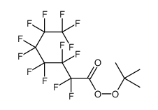 tert-butyl 2,2,3,3,4,4,5,5,6,6,7,7,7-tridecafluoroheptaneperoxoate结构式