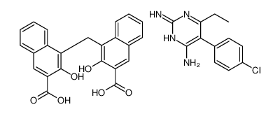 pyrimethamine pamoate structure