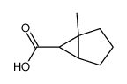 1-methylbicyclo[3.1.0]hexane-6-carboxylic acid结构式