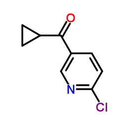 (6-氯吡啶-3-基)-环丙基-甲星空app结构式