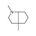 1,3a-dimethyl-2,3,4,5,6,6a-hexahydrocyclopenta[b]pyrrole Structure