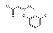 2-[(2,6-dichlorophenyl)methoxyimino]acetyl chloride结构式