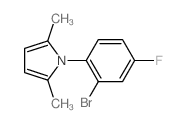 1-(2-bromo-4-fluorophenyl)-2,5-dimethyl-1H-pyrrole picture