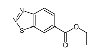 ethyl 1,2,3-benzothiadiazole-6-carboxylate Structure