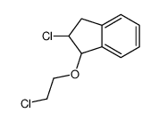 2-chloro-1-(2-chloroethoxy)-2,3-dihydro-1H-indene Structure