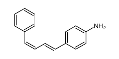 4-(4-phenylbuta-1,3-dienyl)aniline Structure