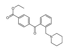 4'-CARBOETHOXY-2-PIPERIDINOMETHYL BENZOPHENONE picture