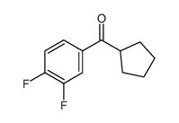 CYCLOPENTYL 3,4-DIFLUOROPHENYL KETONE图片