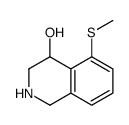 5-methylsulfanyl-1,2,3,4-tetrahydroisoquinolin-4-ol Structure