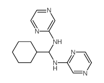 Cyclohexyl-N,N-di(2-pyrazinyl)methanediamine picture