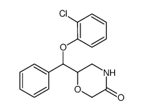 6-((2-Chlorophenoxy)(phenyl)Methyl)Morpholin-3-one picture