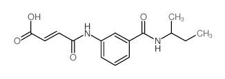 (E)-4-{3-[(sec-Butylamino)carbonyl]anilino}-4-oxo-2-butenoic acid Structure