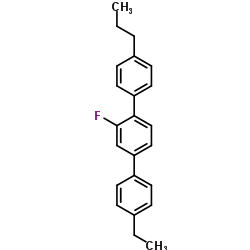 4''-Ethyl-2'-fluoro-4-propyl-1,1':4',1''-terphenyl Structure