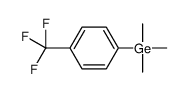 trimethyl-[4-(trifluoromethyl)phenyl]germane Structure