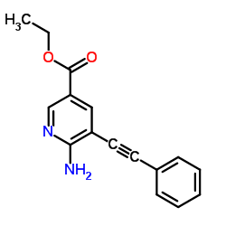 Ethyl 6-amino-5-(phenylethynyl)nicotinate picture